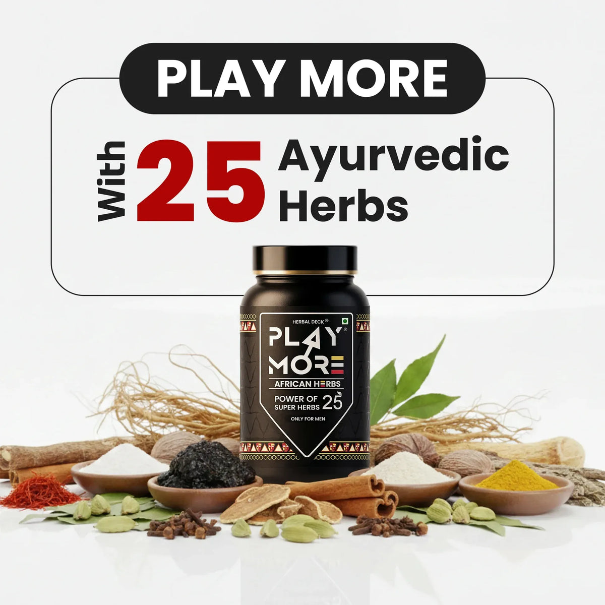 Play More African Herbs Powder