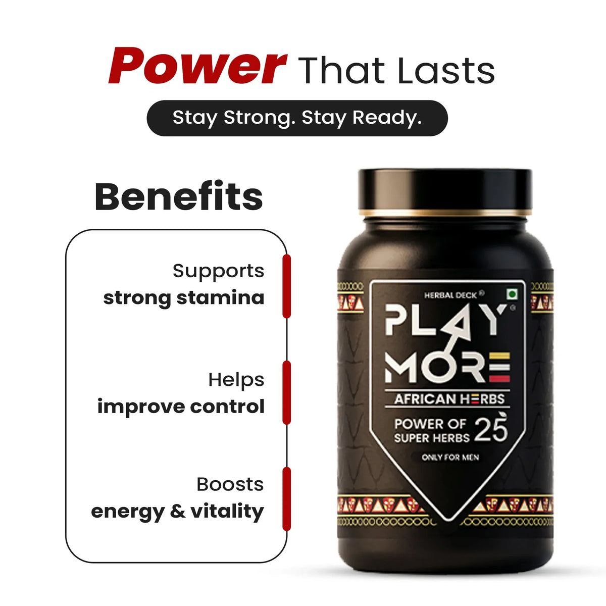 Play More African Herbs Powder